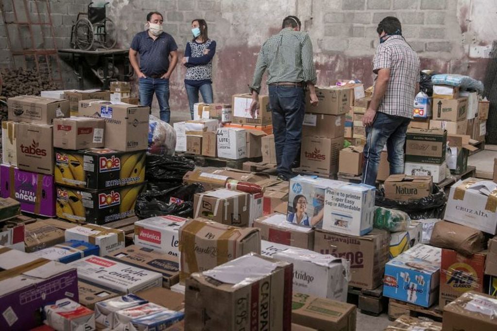 Una de las campañas solidarias que llevó adelante Unidos por Vos, Tres Arroyos