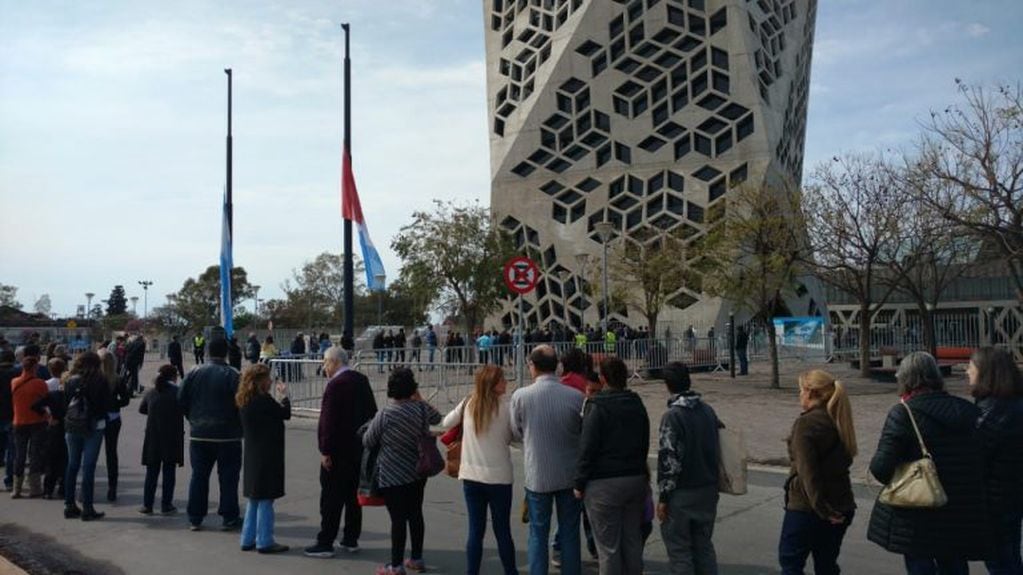 El velatorio de José Manuel de la Sota en el Centro Cívico de Córdoba.