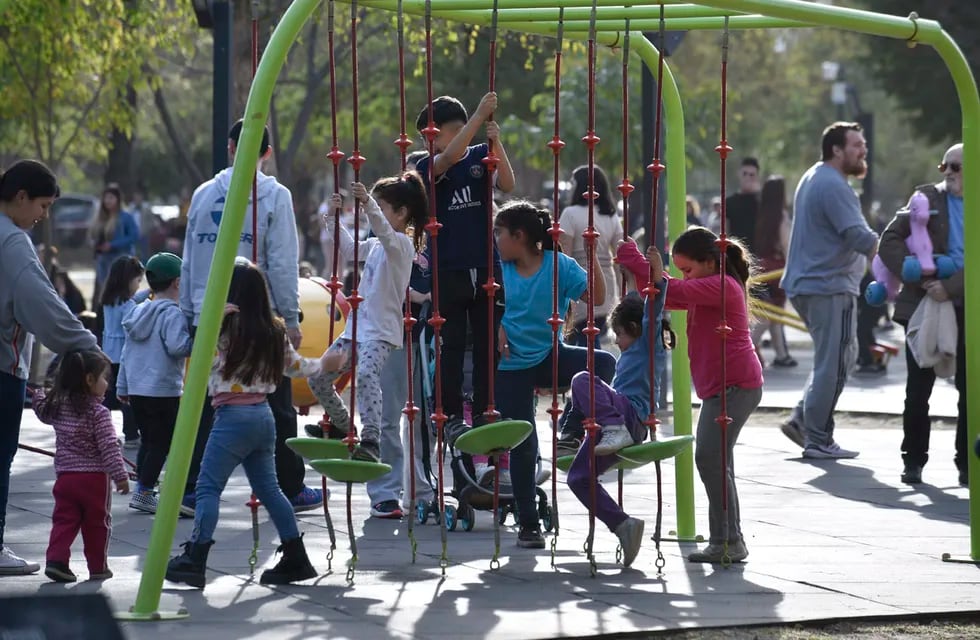 Dia de las infancias en el Parque del Chateau. ( Ramiro Pereyra / La Voz)