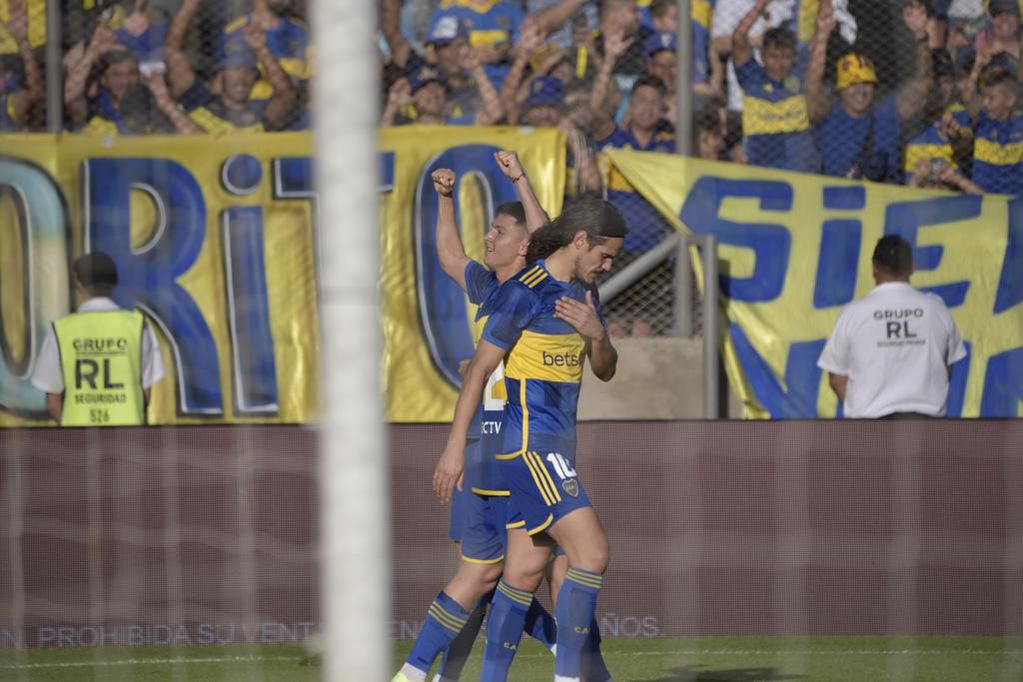 Boca, que estuvo 2-0 arriba, y tras el empate 2-2 de Almagro, se clasificó a los cuartos de final de la Copa Argentina en los penales. (Prensa Boca)