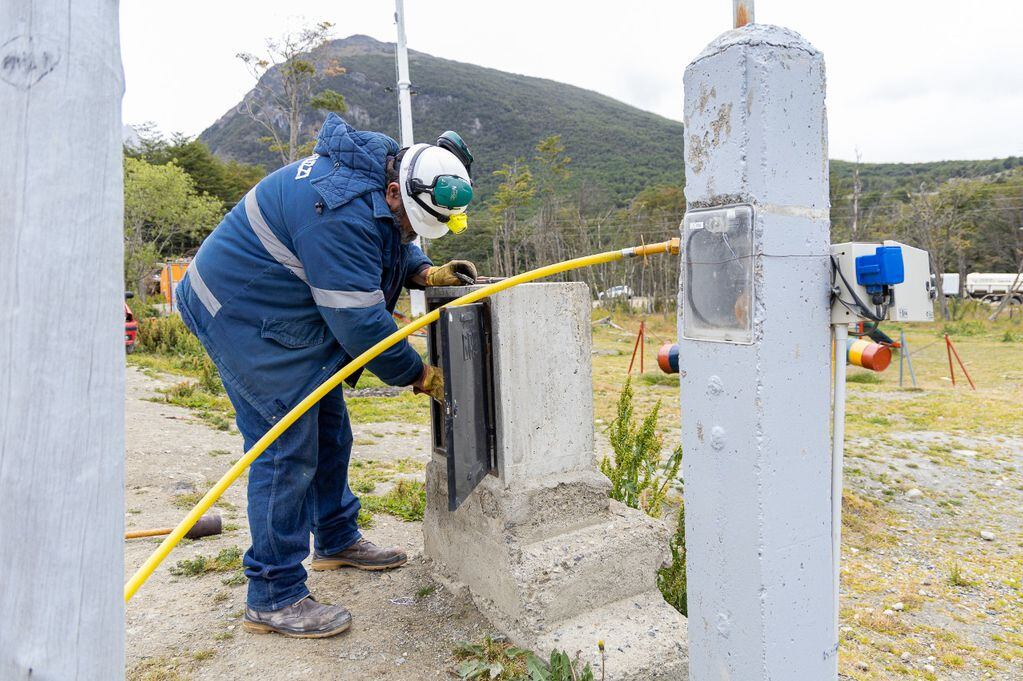 Finalizó la habilitación de la red de gas del barrio Quinta 52 de Ushuaia