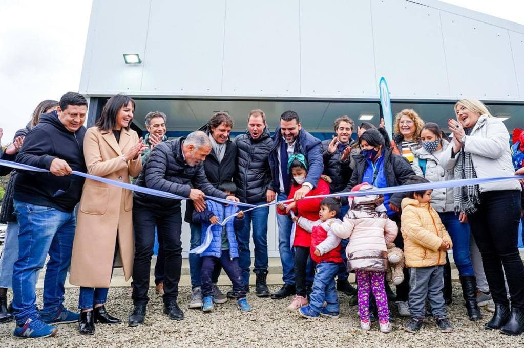 Quedó inaugurado el primer Centro de Primera Infancia en Ushuaia. Se ubica en el barrio Valle de Andorra.