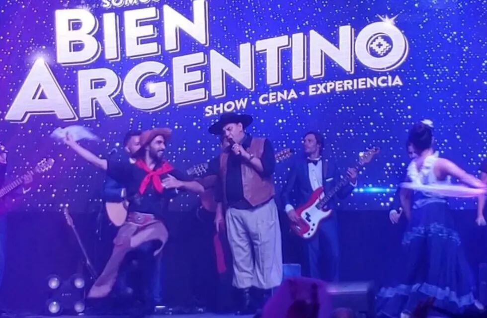 El Chaqueño Palavecino participó del show de \