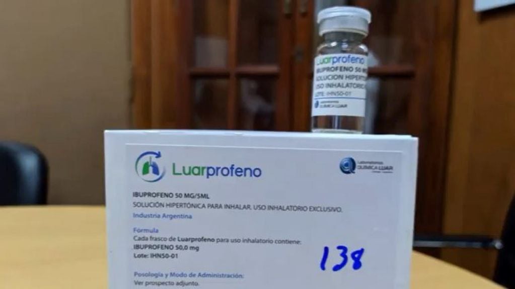 La provincia de Jujuy inició un ensayo de tratamiento de pacientes con coronavirus en base a ibuprofenato.