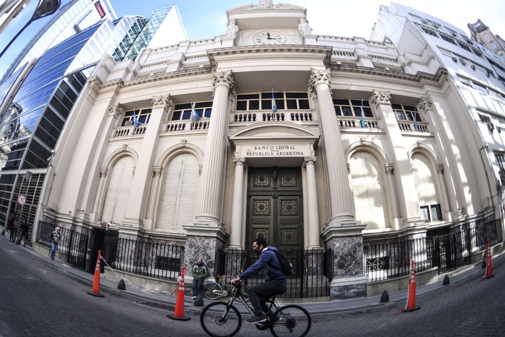 Fachada del Banco Central de la República Argentina. (Foto: Fernando Gens/amb/Télam)