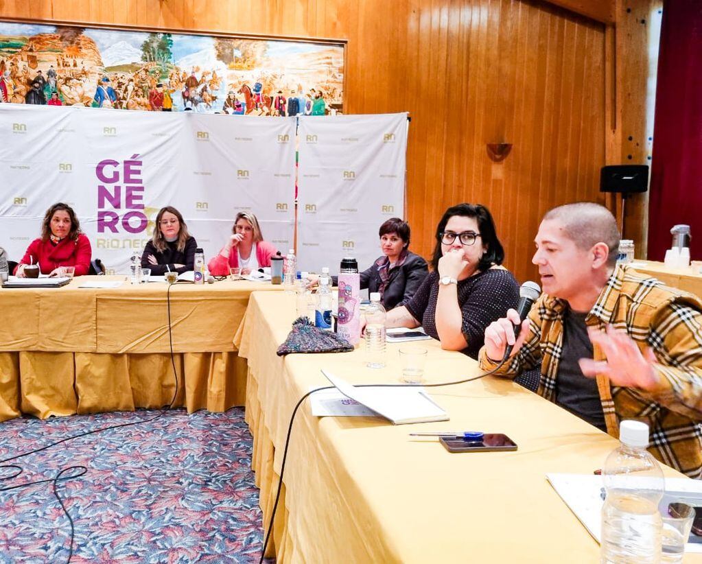Tierra del Fuego participó del primer Encuentro Patagónico de Áreas de Géneros y Diversidad en Río Negro.