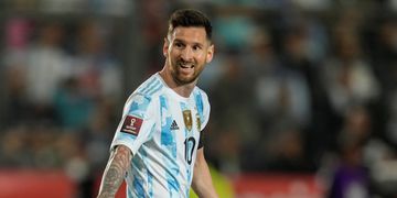 Lionel Messi. Argentina vs Brasil en San Juan. (AP)