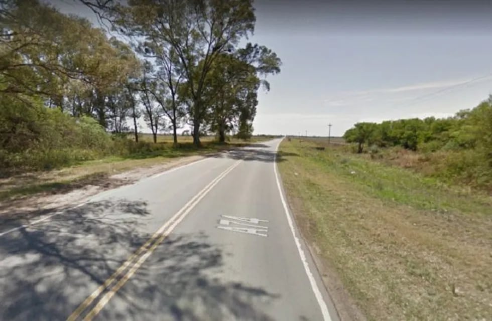 Ruta A74 curva de los camioneros (Google Street View)