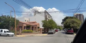 Incendio en las cercanías de Carlos Paz