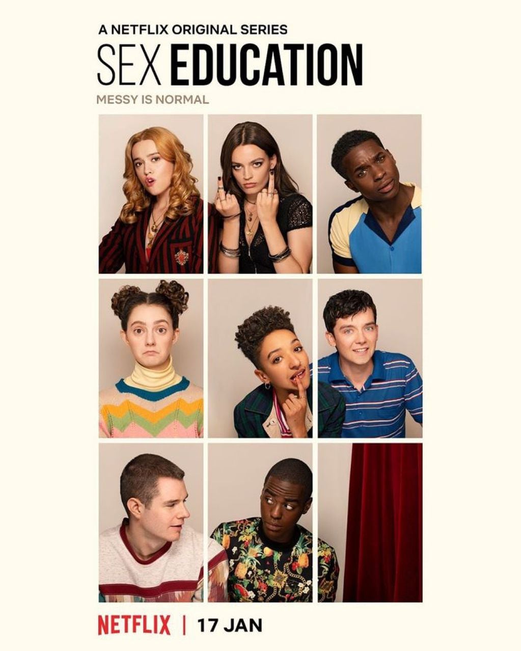 La serie 'Sex Education' se estrenó este viernes 17 de enero a las 5 de la mañana en la Argentina (Foto: Instagram/ @sexeducation)