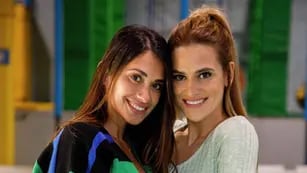 Antonela Roccuzzo y Elena Galera se reencontraron en Barcelona