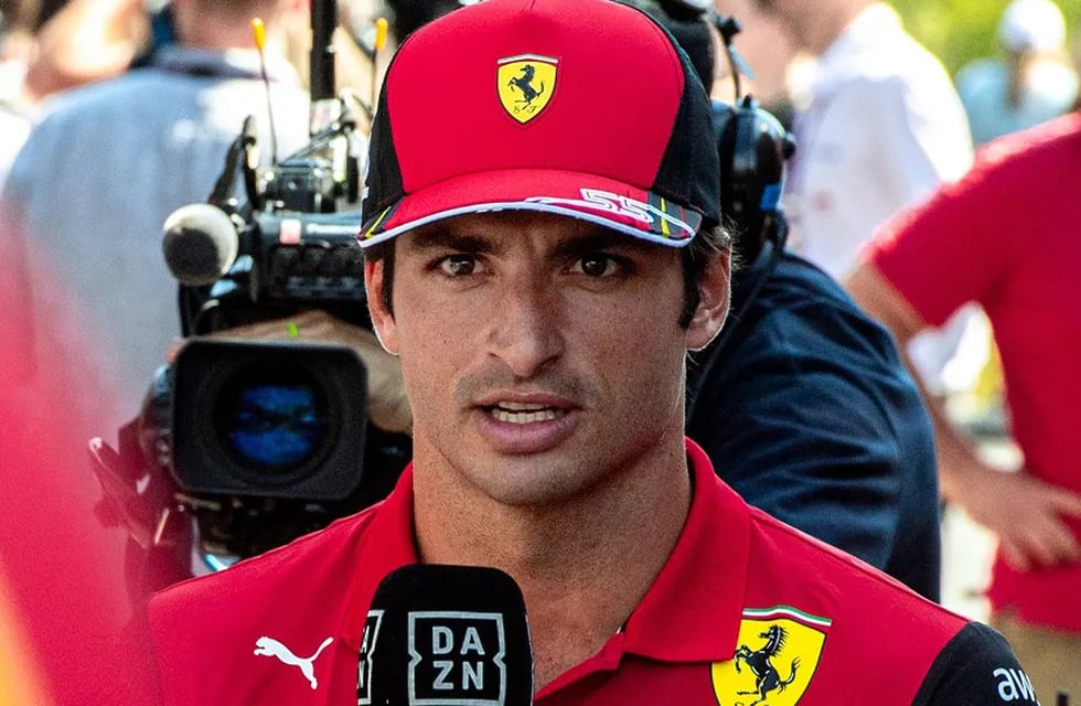 Sainz largará desde el primer lugar en el Gran Premio de Bélgica de F1.