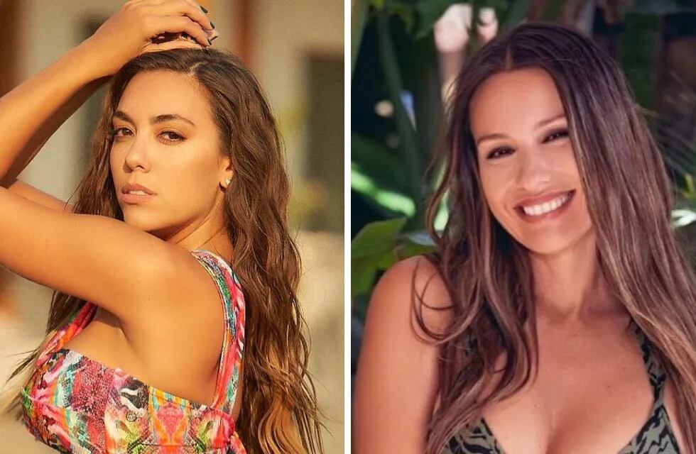 Pampita y Floppy Tesouro lucieron un modelo de microbikini que es tendencia entre las famosas.