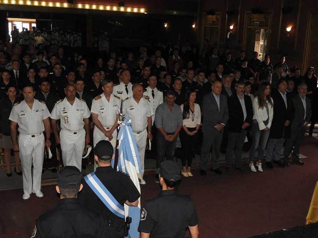 Acto por el "Día de la Policía" en Punta Alta
