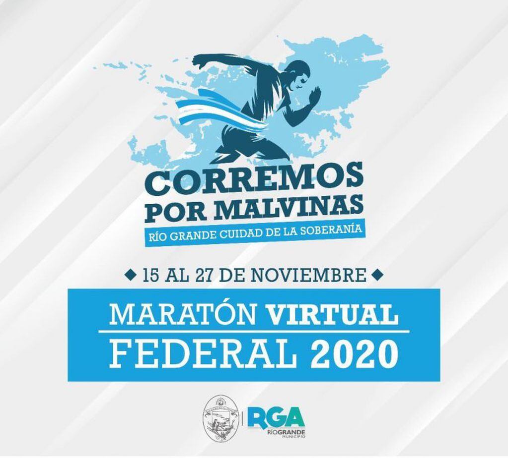 Maratón "Corremos por Malvinas, Río Grande, ciudad de la Soberanía".