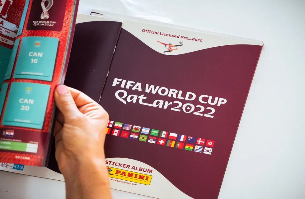 Álbum de figuritas del Mundial de Qatar 2022