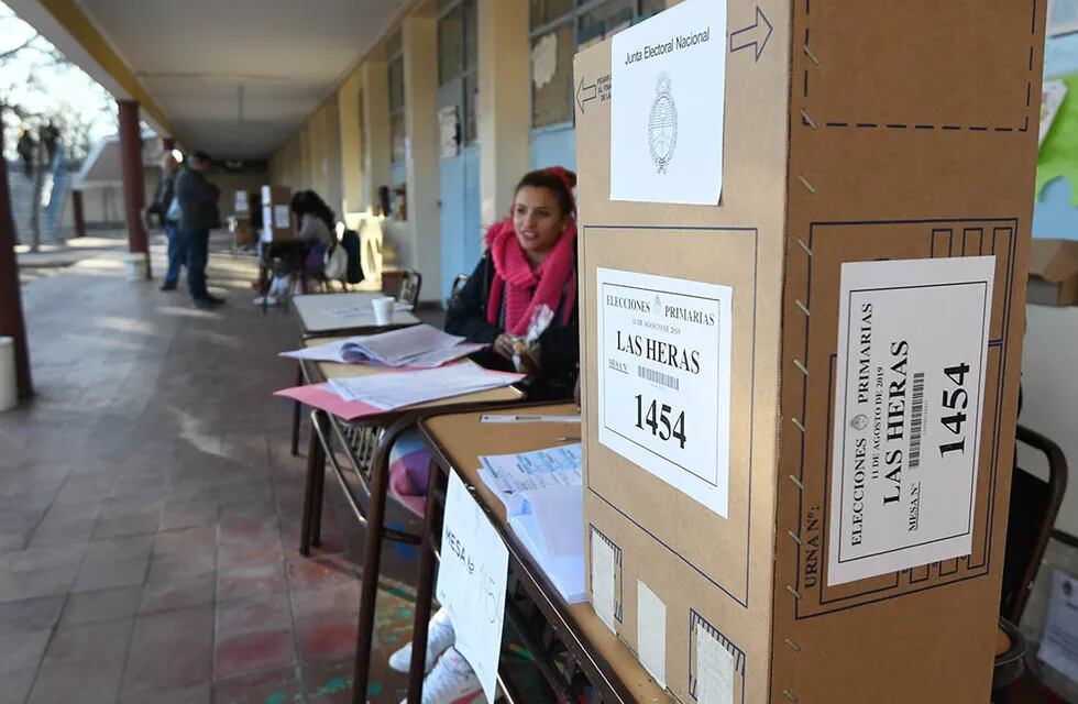 Elecciones en Mendoza: cómo será el protocolo para votar. (José Gutiérrez / Los Andes)