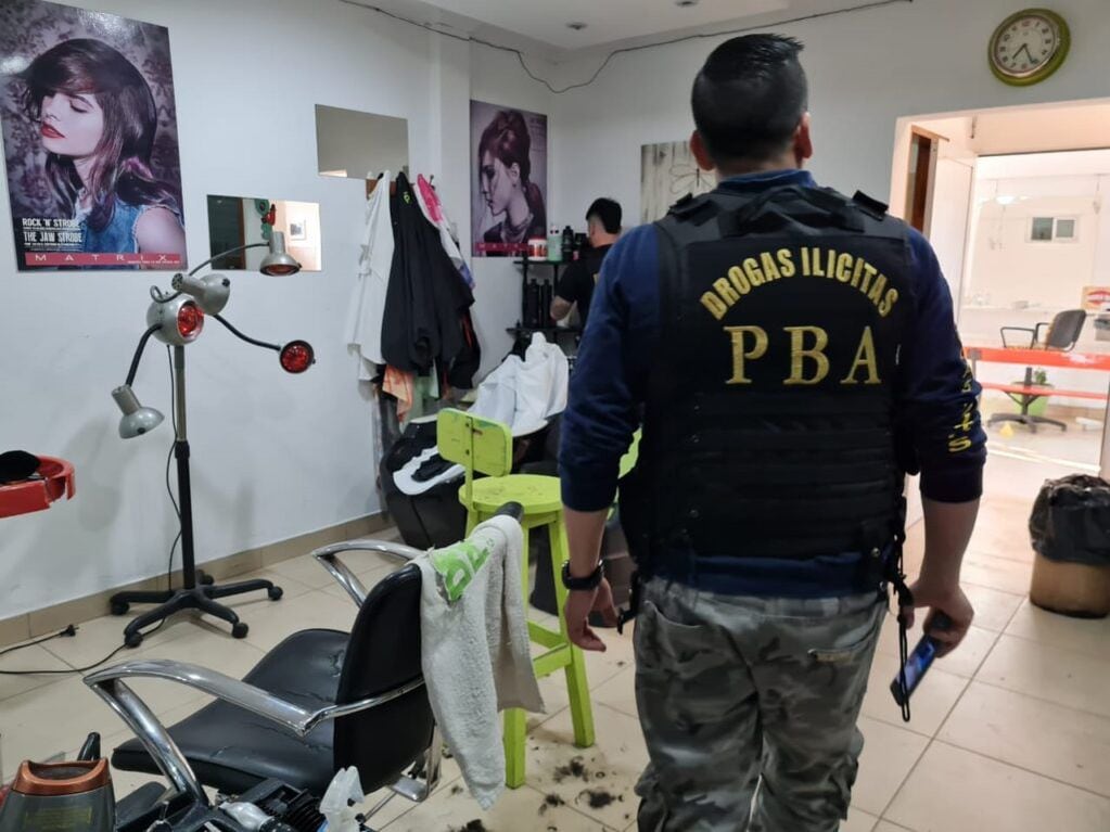 Detuvieron a un peluquero de Punta Alta acusado de vender droga