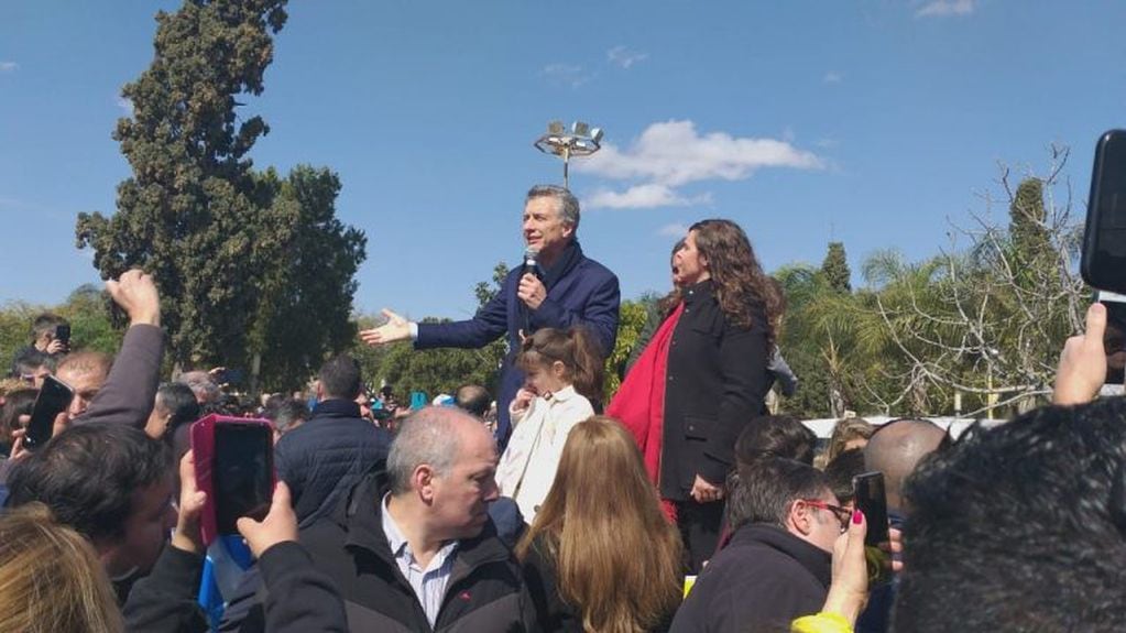 Macri en Monte Cristo - PH Ángela Alzate