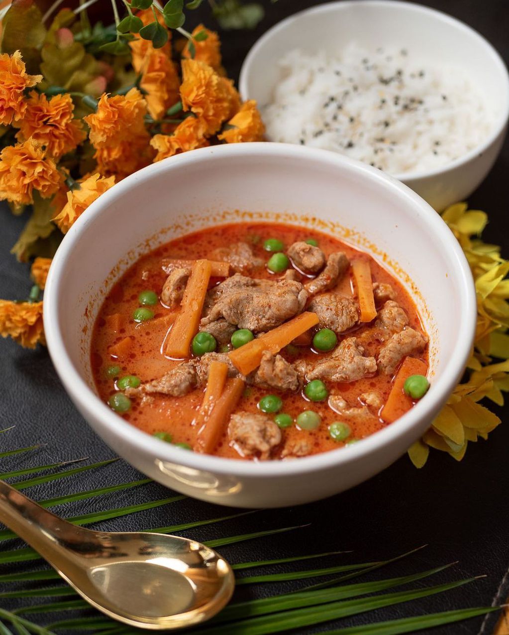 Curry, plato típico.