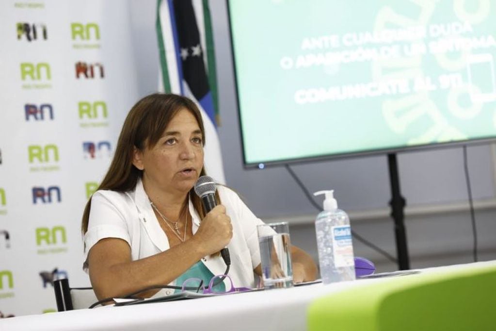 Mercedes Ibero, secretaria de Relaciones Institucionales del Ministerio de Salud de Río Negro (web).