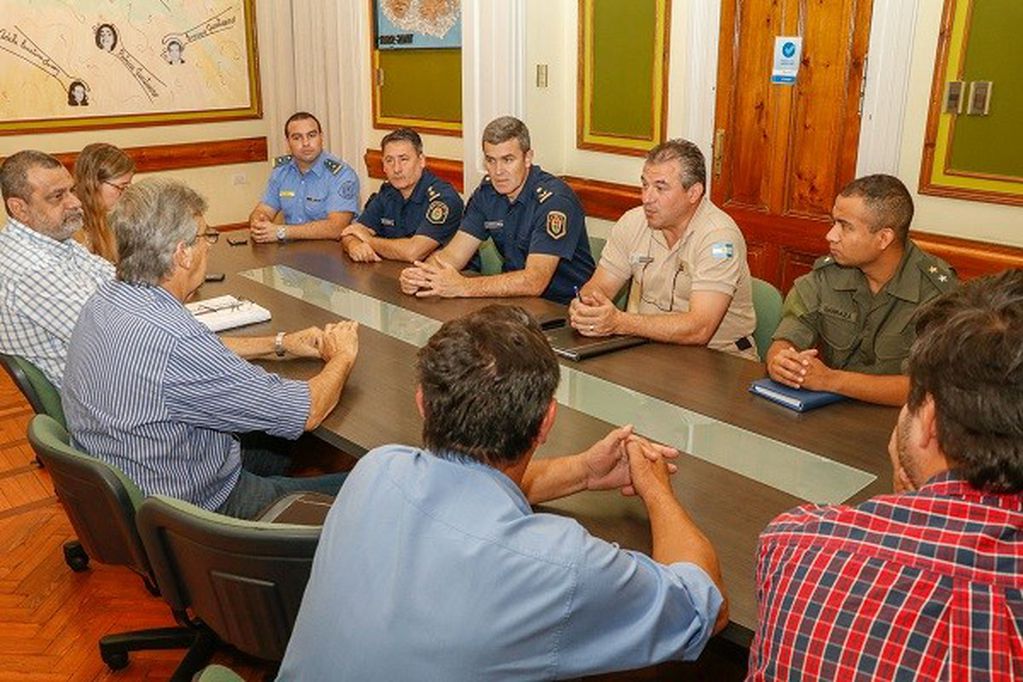Reunión defensa civil
Crédiito: Municipalidad Gualeguaychú