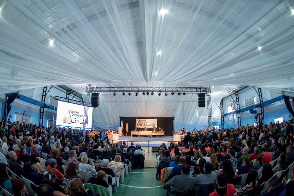 Vuoto dejó inaugurado el 40° período de sesiones del Concejo Deliberante