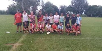 Almirante Brown fútbol femenino.