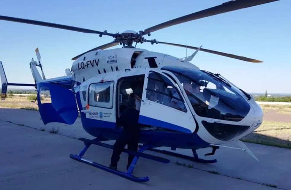 Base para helicópteros en Rivadavia