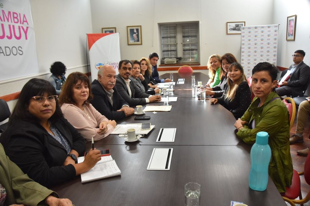 La Comisión de Salud de la Legislatura recibió a integrantes de la Sociedad Argentina de Cardiología Distrito Regional Jujuy.
