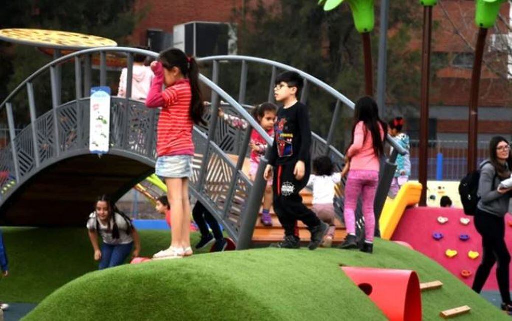 Plaza Azul, para niños con autismo en San Luis.