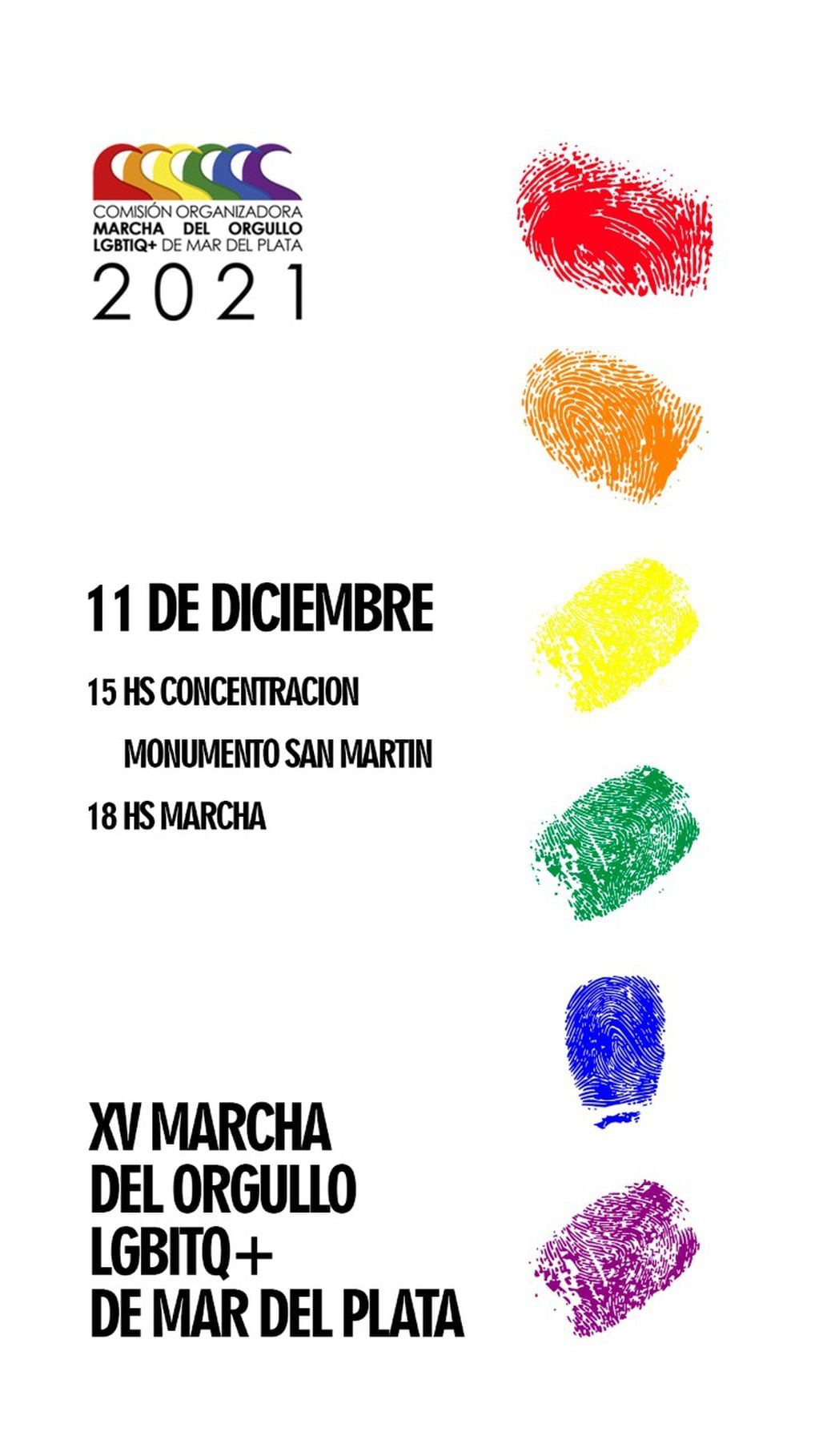 La Comisión Organizadora de la Marcha del Orgullo LGBITQ+ de Mar Del Plata anunció que se manifestarán este sábado 11 de diciembre en Mitre y Luro para seguir luchando por sus derechos.