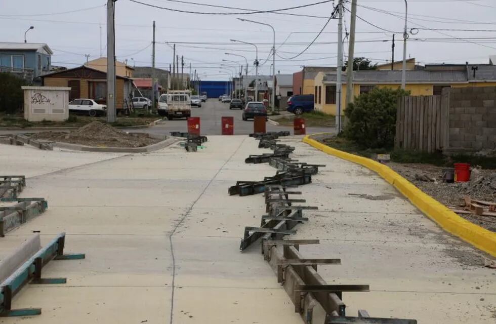 Obras por calle Pacheco