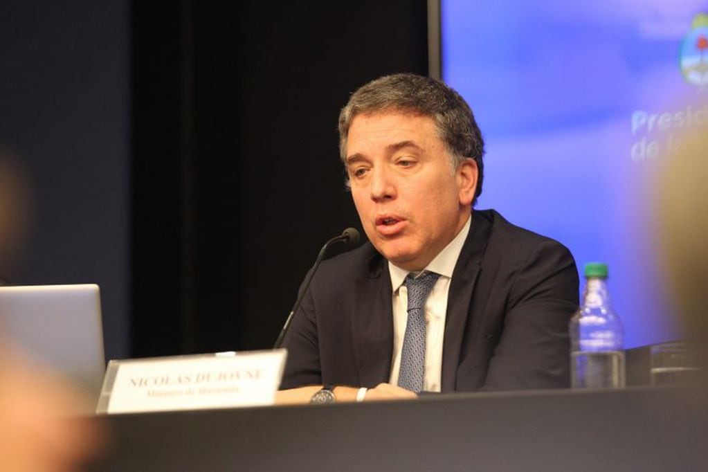El ministro de Hacienda argentino, Nicolás Dujovne (EFE/ María Paulina Rodríguez)