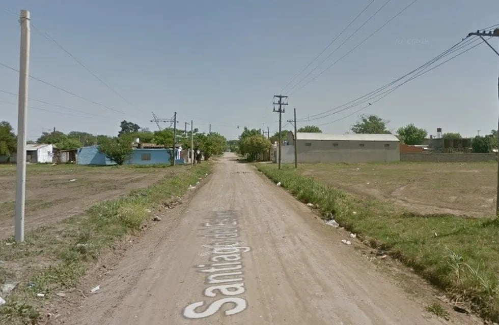 El procedimiento se registró en calle Santiago del Estero al 360. (Street View)