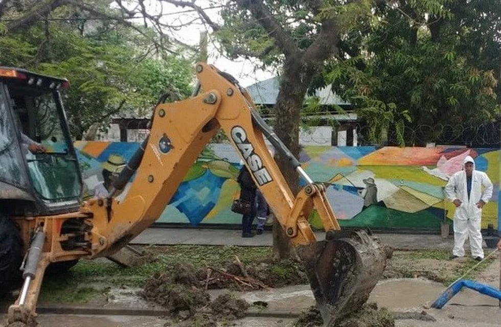La rotura de un caño maestro dejará sin agua a varios barrios de la ciudad