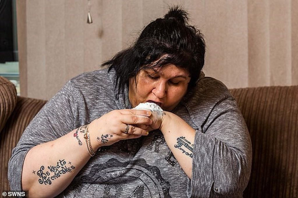 Lisa Anderson es adicta al talco (Foto:Daily Mail)