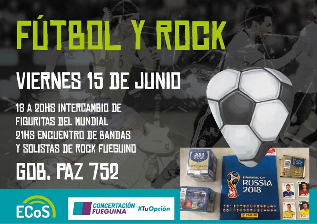 Futbol y Rock en sede Gobernador Paz 752