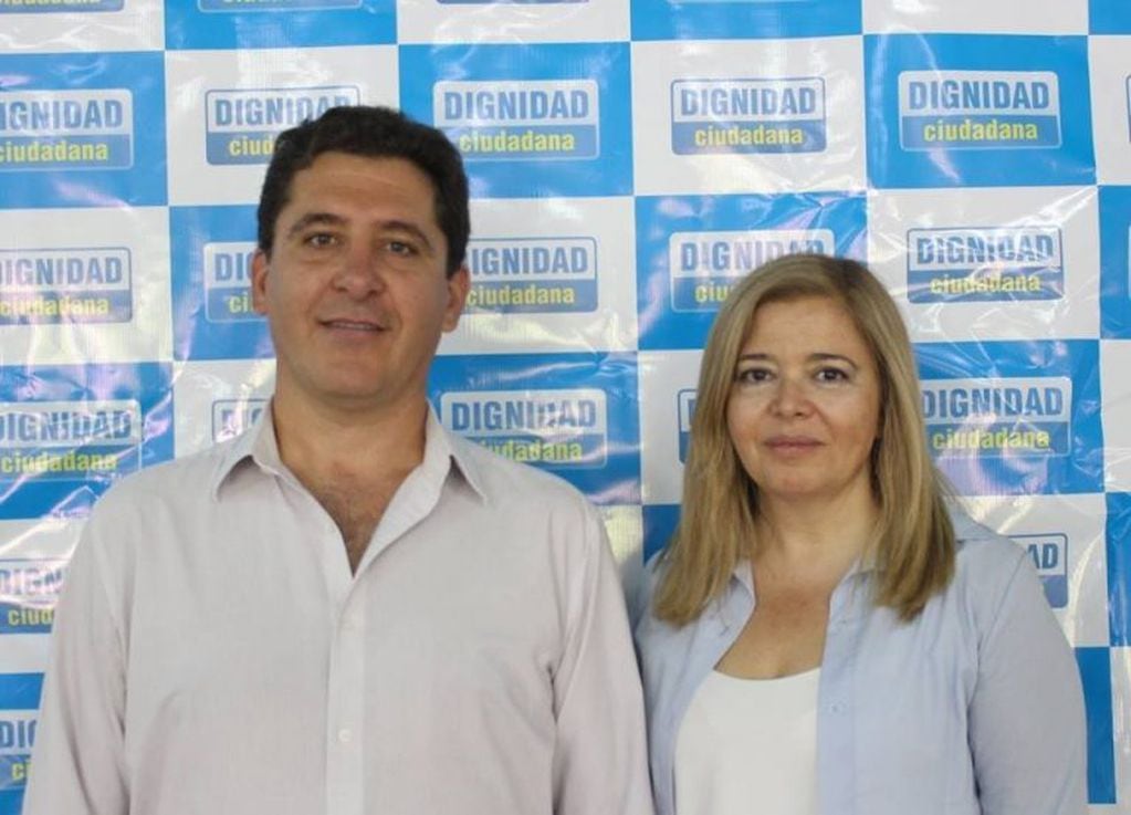Gustavo Fernández y Federica Mariconda.