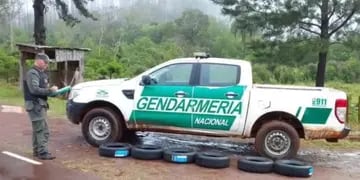 Secuestran contrabando de neumáticos en Aristóbulo del Valle