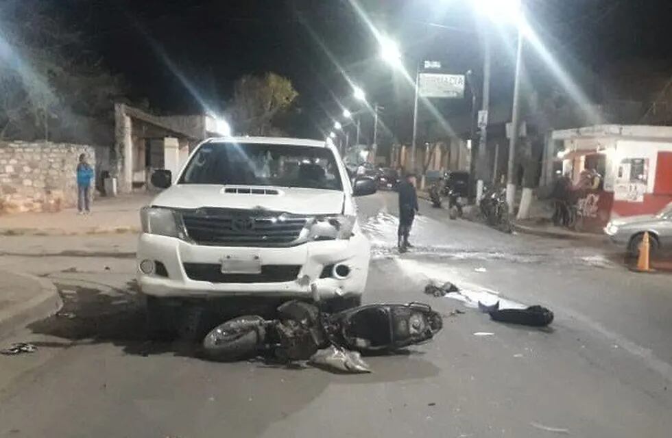 Accidente con víctima fatal en Coronel Moldes. (Policía de Salta)