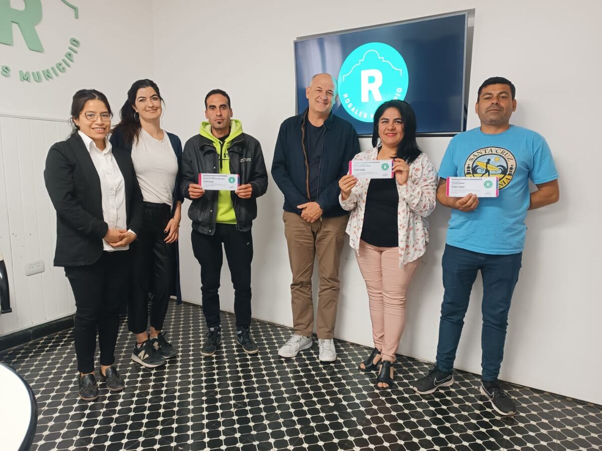 Emprendedores rosaleños.