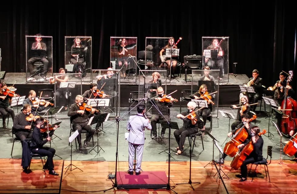 La Orquesta Barroca de Mendoza bajo la dirección del maestro Hugo Mariano Peralta ofrecerá Beethoven en Tríptico. Gentileza Gobierno de Mendoza