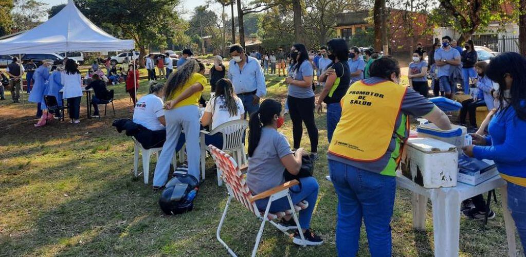 Eldorado y Puerto Piray: se mantiene durante esta semana el cronograma de vacunación.