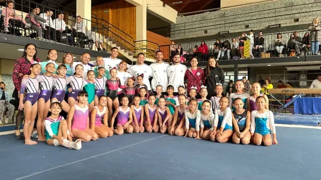 Vendimia Internacional de gimnasia artística en Mendoza.