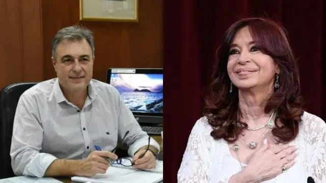 Luis Castellano y Cristina Fernández de Kirchner