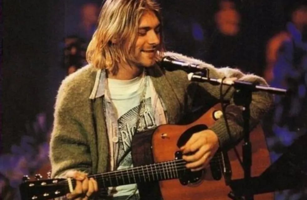 Kurt Cobain en el Unplugged de 1993 (CULTURA MTV)