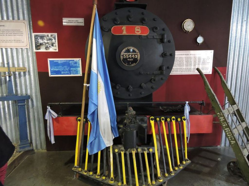 El Museo Ferroviario espera a los visitantes.