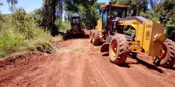 Paraje Dos Hermanas: se concretaron mejoras y mantenimiento de la Ruta Provincial N° 18