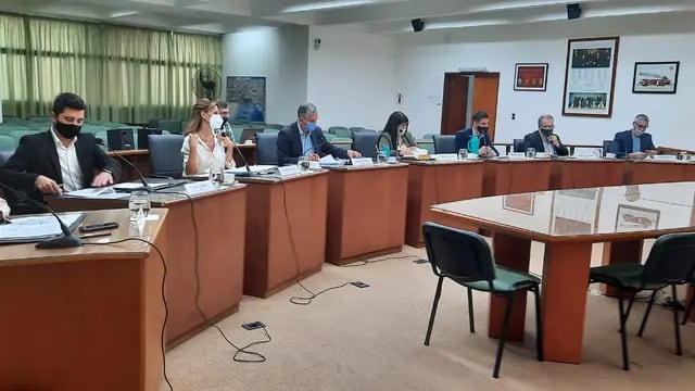 sesión del Concejo Municipal de Rafaela